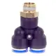 Штуцер цанговый Y Ø12мм МТ ⅜" SIGMA (7027901)