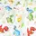 Фланелловые пеленки 100х120 COLORFUL DINO