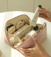 Косметичка женская 14518 10.5х11х23.5 см розовая