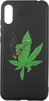 Чехол-накладка TOTO Cartoon Soft Silicone TPU Case Huawei Y6 Pro 2019 Cannabis Black