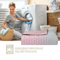 Покривало на ліжко Silhouette 240x260 IDEIA двостороннє міцне стібка тканини антиалергенне волокно