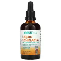 Натуральная добавка NOW Echinacea Liquid Kids, 59 мл Апельсин