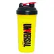 Шейкер Universal Nutrition 700 мл, с сеткой - желтый с черно-красной крышкой