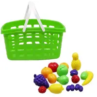 Игровой набор "Корзина с фруктами", зеленый