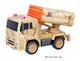 Фрикционная военная машинка с ракетной установкой