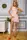 Короткое летнее платье с цветами Розы цвет Персиковый 172R016-1