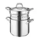 Кастрюля для пасты Barazzoni Chef 22 см 6 л с крышкой