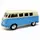 Машинка металлическая "Автобус VOLKSWAGEN CLASSICAL BUS" (ГОЛУБОЙ)
