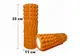 Массажный ролик EasyFit Wavyspines 33 см Оранжевый