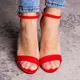 Женские босоножки Fashion Adagio 2965 40 размер 25,5 см Красный