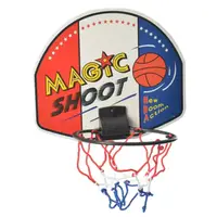 Баскетбольное кольцо M 5716-1-3 щит 21 см, сетка, мяч 7,5см MAGIC SHOOT