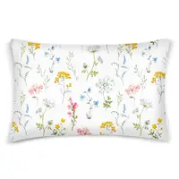 Евро постельное белье с простыней на резинке BOTANIC FLOWERS CS4