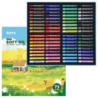 Пастель масляная мягкая Arrtx AOP-S01-72A, 72 цвета