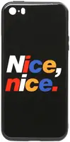 Чехол-накладка TOTO Cartoon Print Glass Case Apple iPhone SE/5s/5 Nice, nice.