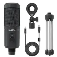 Студийный микрофон Maono AU-PM461TR (USB) со штативом Black