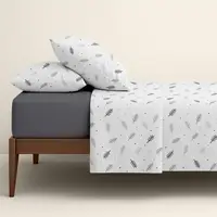 Двуспальное постельное белье с простыней на резинке FROST BRANCHES CS3