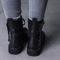 Черевики жіночі Fashion Ransom 3454 36 розмір 23,5 см Чорний