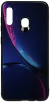 Чехол-накладка TOTO Print Glass Space Case Samsung Galaxy A20/A30 Blue
