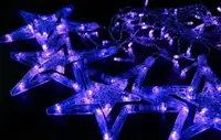 СВІТЛОДІОДНА ГІРЛЯНДА "ЗОРЕПАД" 2.5 М 138LED 12 синіх зірок
