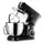 Тестомес миксер планетарный KERCH Baker Black 3000 Вт с металлической чашей 7л. и насадками для кухни