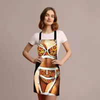 Фартук 3D Блестящая Кулинарка 3795 16535 80х60х24 см