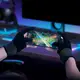 Игровой рукав для пальцев HOCO Eagle Claw silver fiber two-finger gaming gloves GA21