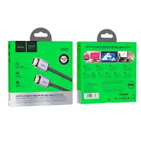 Кабель HOCO HDTV 2.0 Male to Male 4K HD data cable US03 (L=2M)