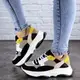 Женские разноцветные кроссовки Fashion Pepita 2043 39 размер 24,5 см Черный