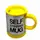 Кружка-мешалка чашка с крышкой SELF MUG 400мл Жёлтая