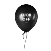 Шарик надувной "F*ck off"