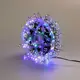 Гирлянда нить хвойная лапа 30 метров  640 led зеленый провод мультиколор D1750ML