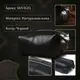 Стильная глянцевая косметичка Shvigel 16403 Черный