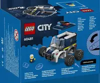 Конструктор LEGO City Автомобили — Полицейский грузовик 71 Деталь (60481)