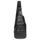 Мужской кожаный рюкзак Borsa Leather K1142-black