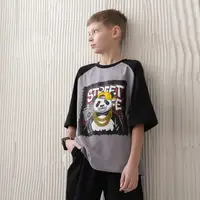 Футболка для підлітків оверсайз FTTM-25-5 Gbi Teens Сірий на зріст 146 (14453)