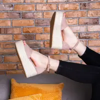 Женские босоножки Fashion Wackywoo 2677 36 размер 23,5 см Бежевый