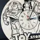 Очаровательные детские деревянные часы на стену «Toy story»