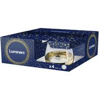 Набір склянок для віскі Luminarc Sire de Cognac Electric Gold P9303/1 4 шт 300 мл