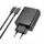 Адаптер сетевой HOCO Type-C to Type-C cable Intelligent four-port C127A |3USB/1Type-C, 45W/3A, PD/QC|