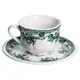 Столовый набор посуды 32 предмета на 6 персон Vintage Elegant фарфоровый Зеленый YY78-7A