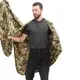 Тактический флисовый плед 145х200 – одеяло для военных с чехлом, покрывало на кровать. Цвет: мультикам