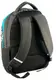Молодежный рюкзак с абстракцией PASO 21L BDD-367 черный