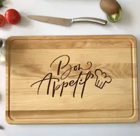 Деревянная доска на кухню «Bon Appetit» 40 х 25 см