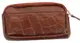 Кожаная ключница ALWAYS WILD 201616-3 цвет коньяк