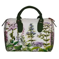 Сумка бочонок Barrel Wildflowers 28x18x17 см (SB_14S004_TZE)