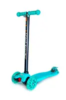 Детский самокат "MAXI", колеса PU со светом. Turquoise (508020338)