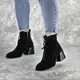 Ботильоны женские Fashion Specks 2403 39 размер 25 см Черный