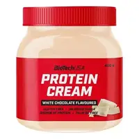 Заменитель питания BioTech Protein Cream, 400 грамм Белый шоколад СРОК 08.24
