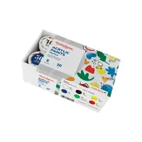 Акрилова текстильна фарба Набір 5201 Brushme AP5201, 12 кольорів
