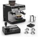 Кофеварка рожковая Krups Precision XP804T10 1380 Вт серебристая